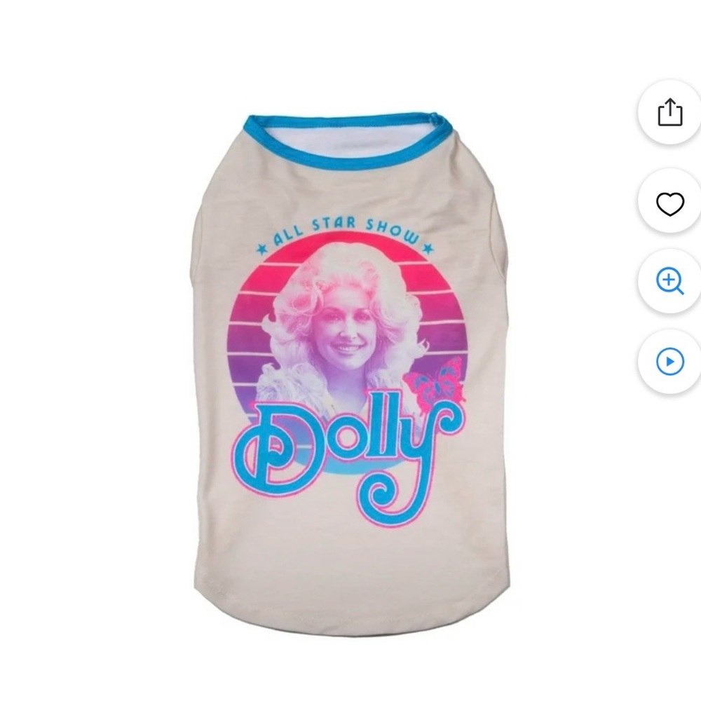 Dolly Parton Dog T-Shirt